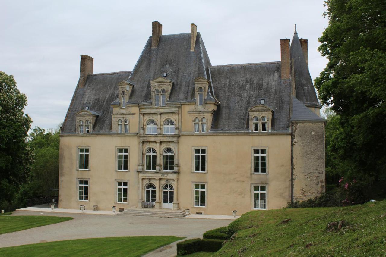 Chateau De La Lucaziere Mont-Saint-Jean  Dış mekan fotoğraf